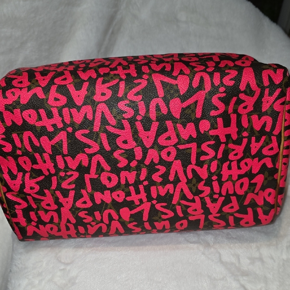 Louis VUITTON GRAFFITI SPEEDY 30 - Picture 6 of 15
